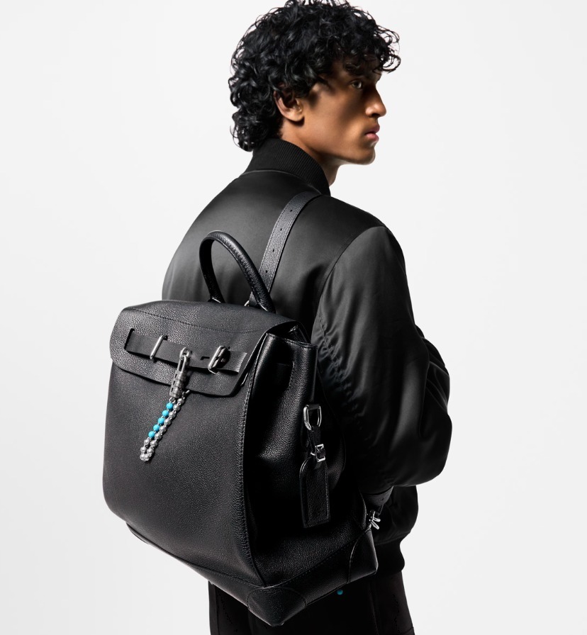 Louis Vuitton リュック《スティーマー40》黒 カーフ DHL 直営店