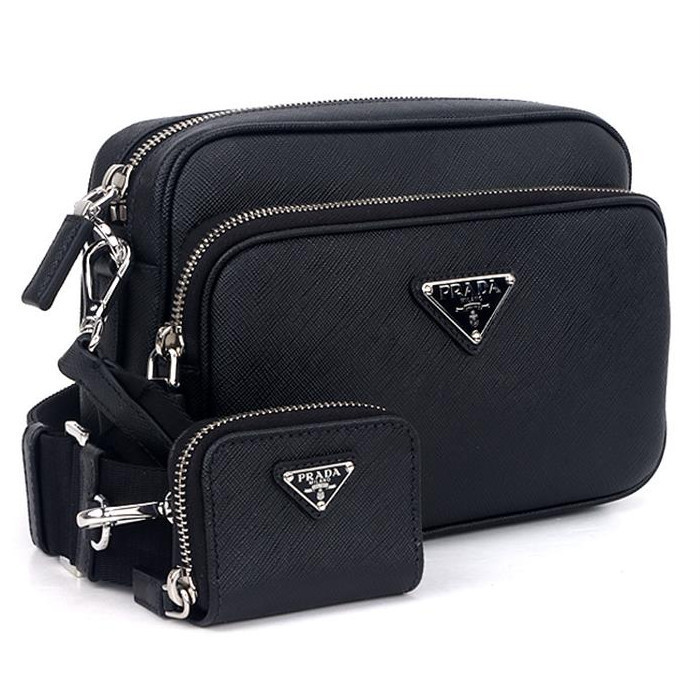 ♦PRADA♦サフィアーノレザー ショルダーバッグ