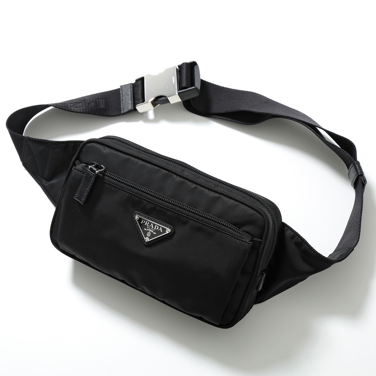 PRADA ボディバッグ 2VL977 WOO 2DMG Re-Nylon ベルトバッグ