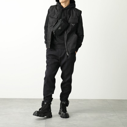 PRADA ボディバッグ 2VL977 WOO 2DMG Re-Nylon ベルトバッグ