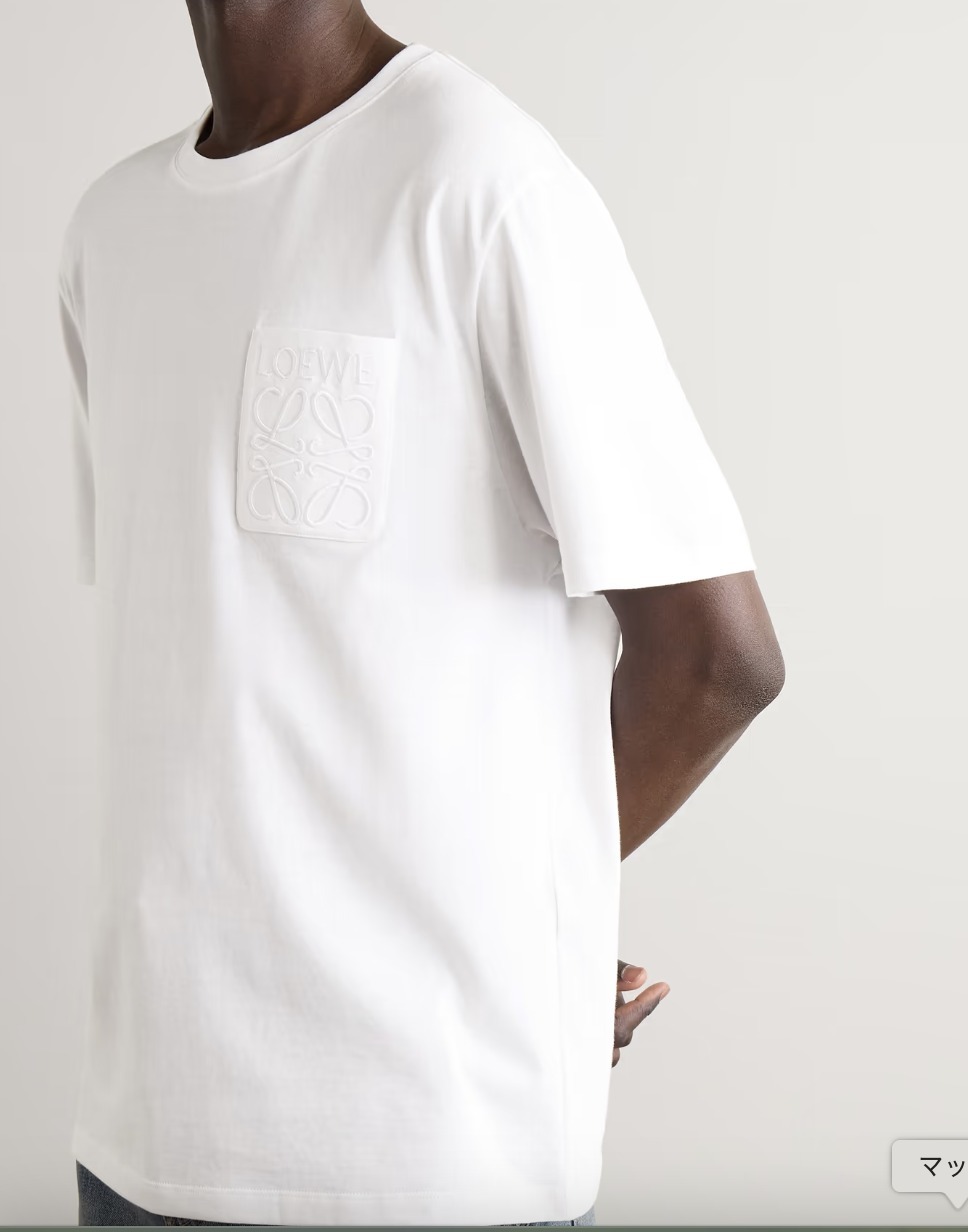 【LOEWE】アナグラムAnagramポケット Tシャツ