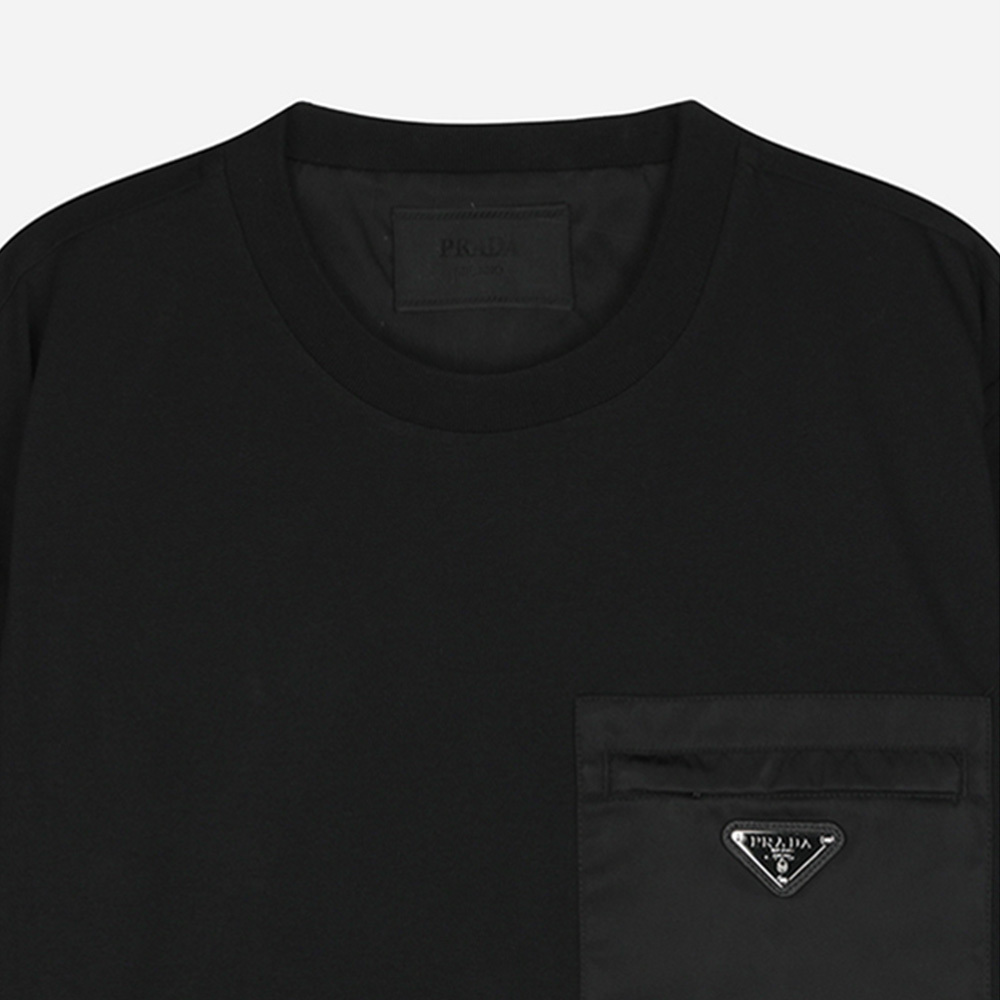関税負担なし☆PRADA プラダ Re-Nylon xジャージー Tシャツ