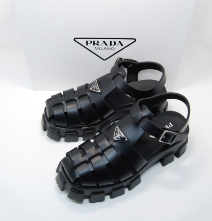 関税負担なし☆PRADA プラダ ラバー サンダル