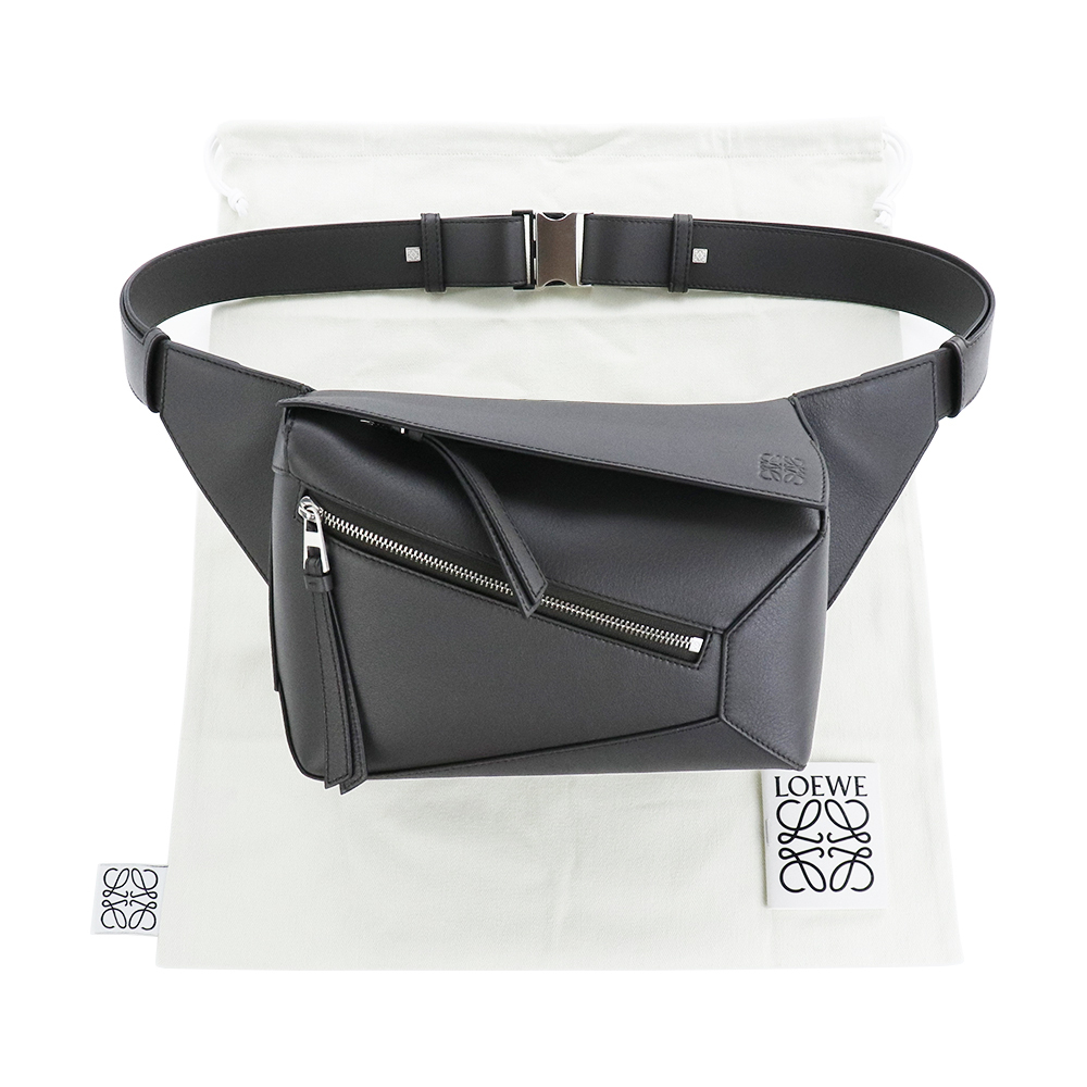 最短翌日お届け LOEWE バッグ パズル バムバッグ スモール 人気