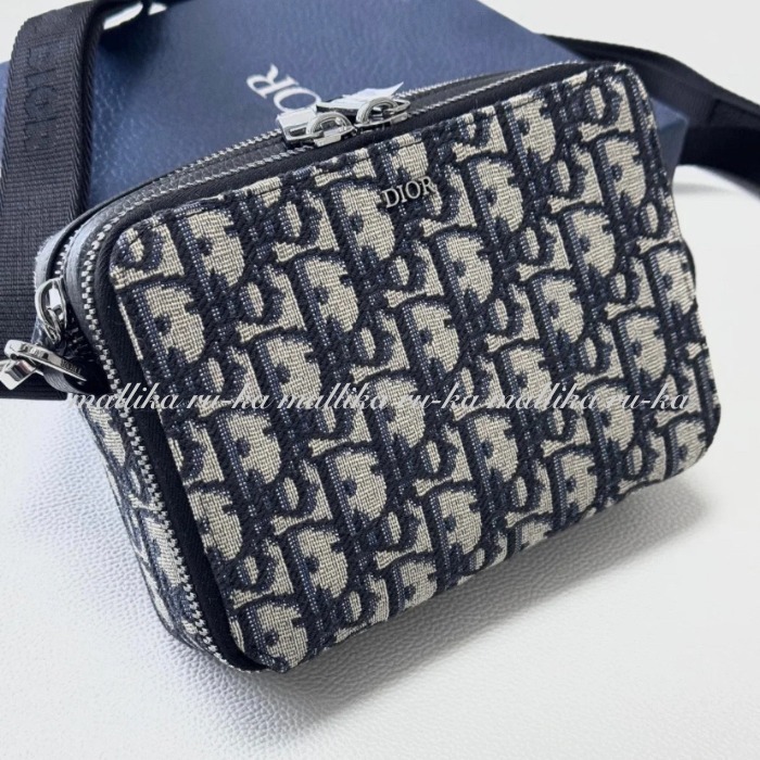 すぐ届く☆【Dior】オブリークジャカード ショルダーバッグ