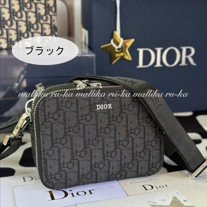 すぐ届く☆【Dior】オブリークジャカード ショルダーバッグ