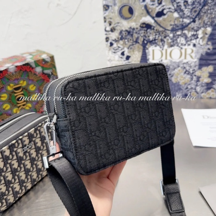 すぐ届く☆【Dior】オブリークジャカード ショルダーバッグ