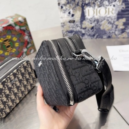 すぐ届く☆【Dior】オブリークジャカード ショルダーバッグ