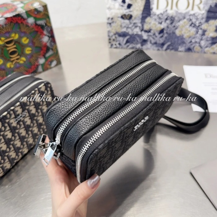 すぐ届く☆【Dior】オブリークジャカード ショルダーバッグ