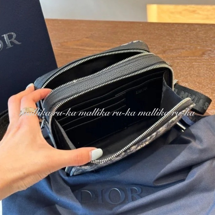 すぐ届く☆【Dior】オブリークジャカード ショルダーバッグ