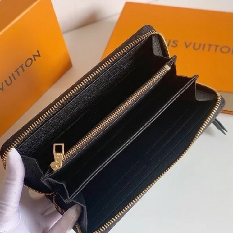 【大人シンプル＋収納力】Louis Vuitton 長財布 クレマンス