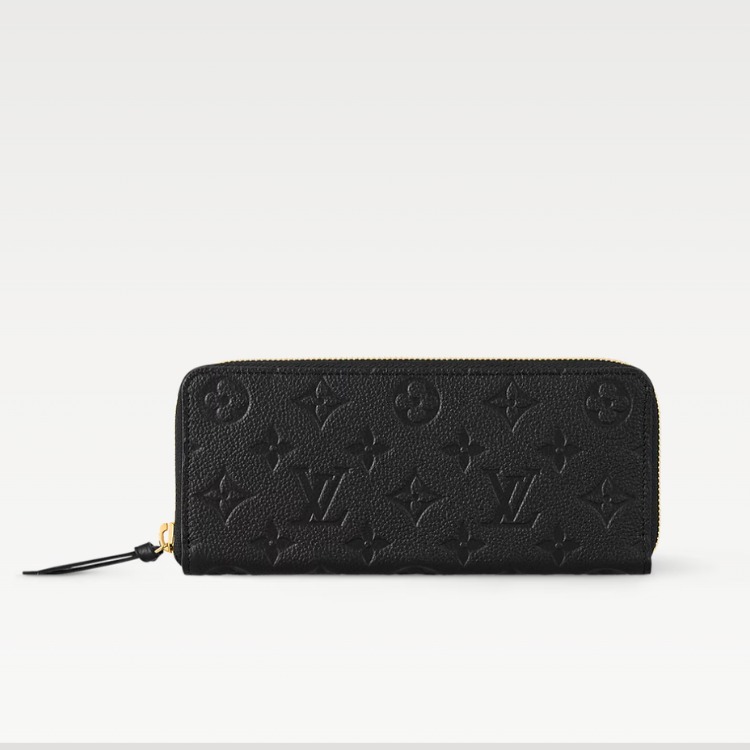 【大人シンプル＋収納力】Louis Vuitton 長財布 クレマンス