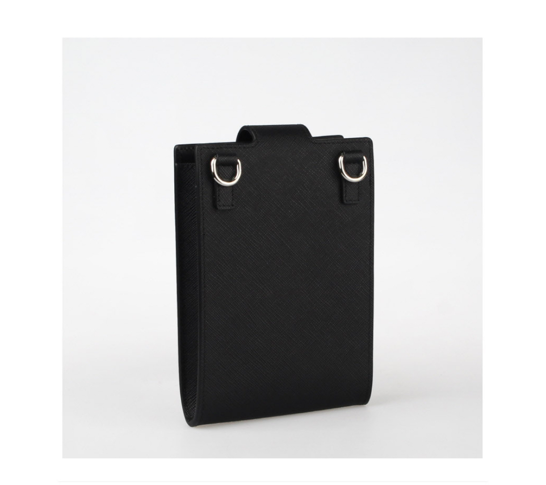 関送込! PRADA★フォンケース レザー ショルダーバッグ 2ZH179