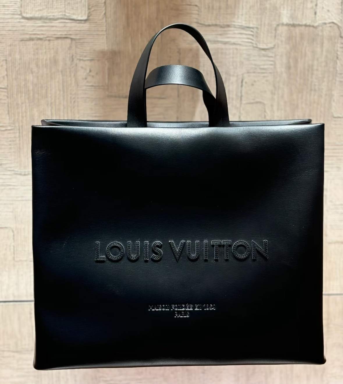 人気！大人男性に【ルイヴィトン】ショッパートートMM/ブラック