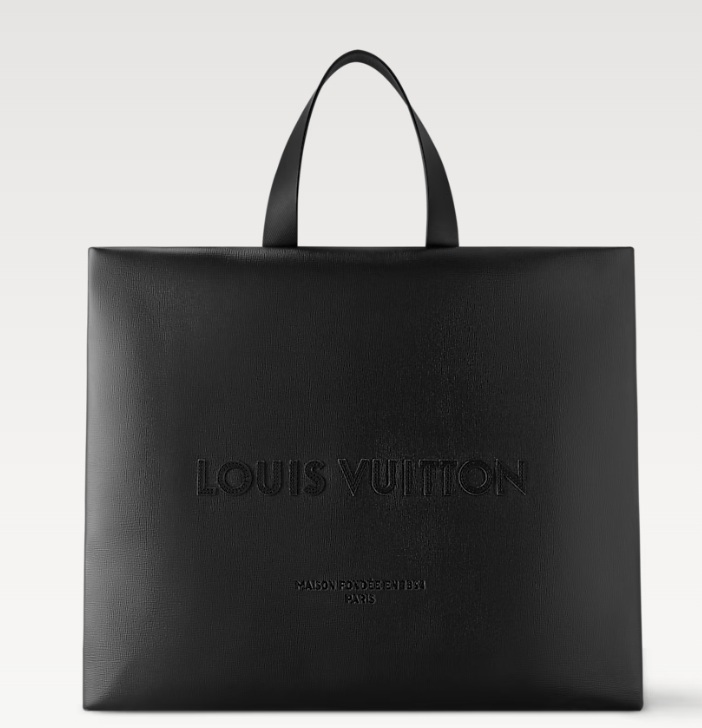 人気！大人男性に【ルイヴィトン】ショッパートートMM/ブラック