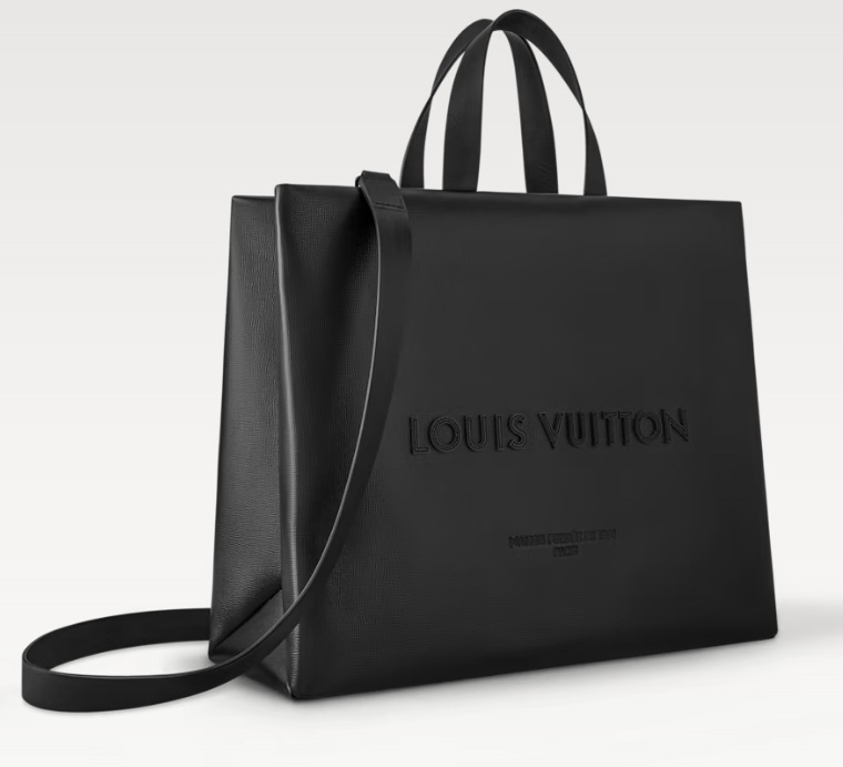 人気！大人男性に【ルイヴィトン】ショッパートートMM/ブラック