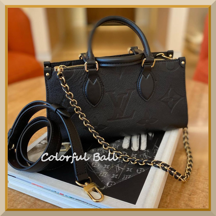 【安心国内】Louis Vuitton　オンザゴー EW　ハンドバッグ