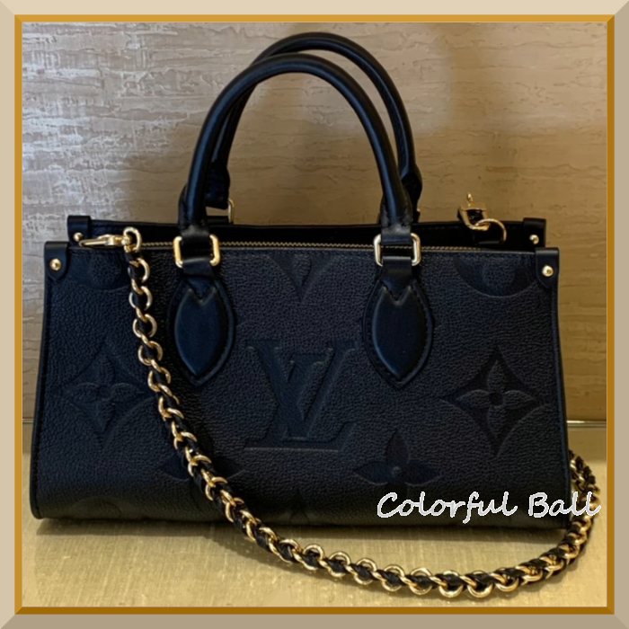 【安心国内】Louis Vuitton　オンザゴー EW　ハンドバッグ