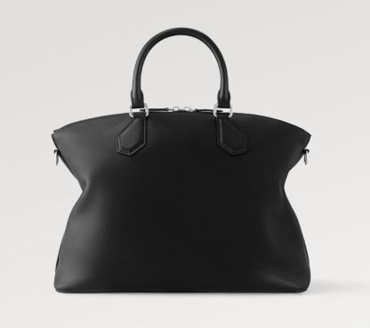 Louis Vuitton バッグ《Lock It MM》黒 ミレジムレザー 直営店