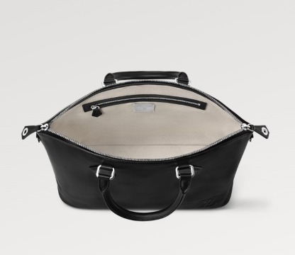 Louis Vuitton バッグ《Lock It MM》黒 ミレジムレザー 直営店