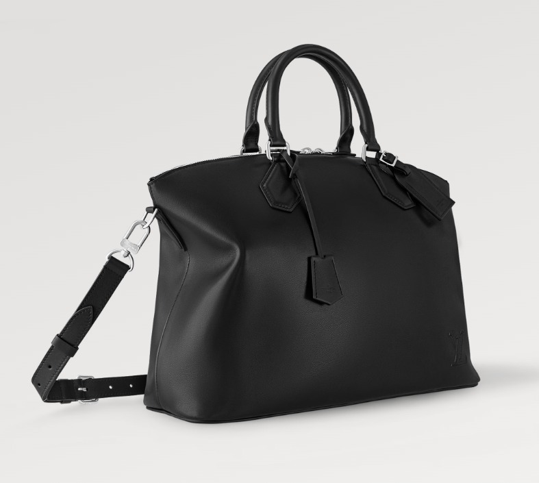 Louis Vuitton バッグ《Lock It MM》黒 ミレジムレザー 直営店