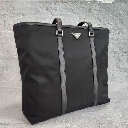 ★関税込★PRADA★Re-Nylon xサフィアーノレザートートバッグ