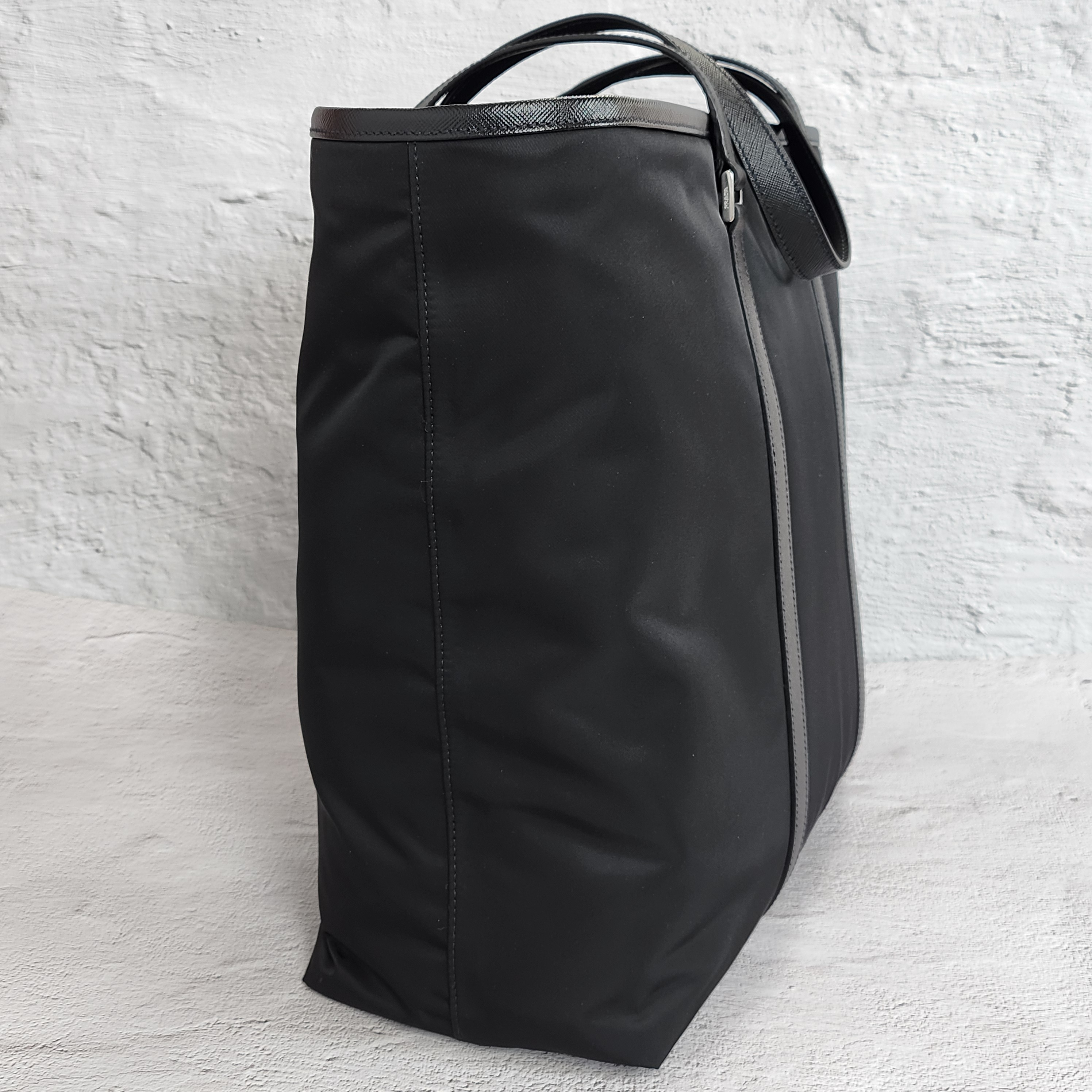 ★関税込★PRADA★Re-Nylon xサフィアーノレザートートバッグ