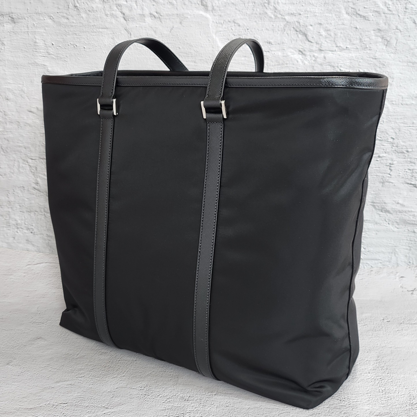 ★関税込★PRADA★Re-Nylon xサフィアーノレザートートバッグ