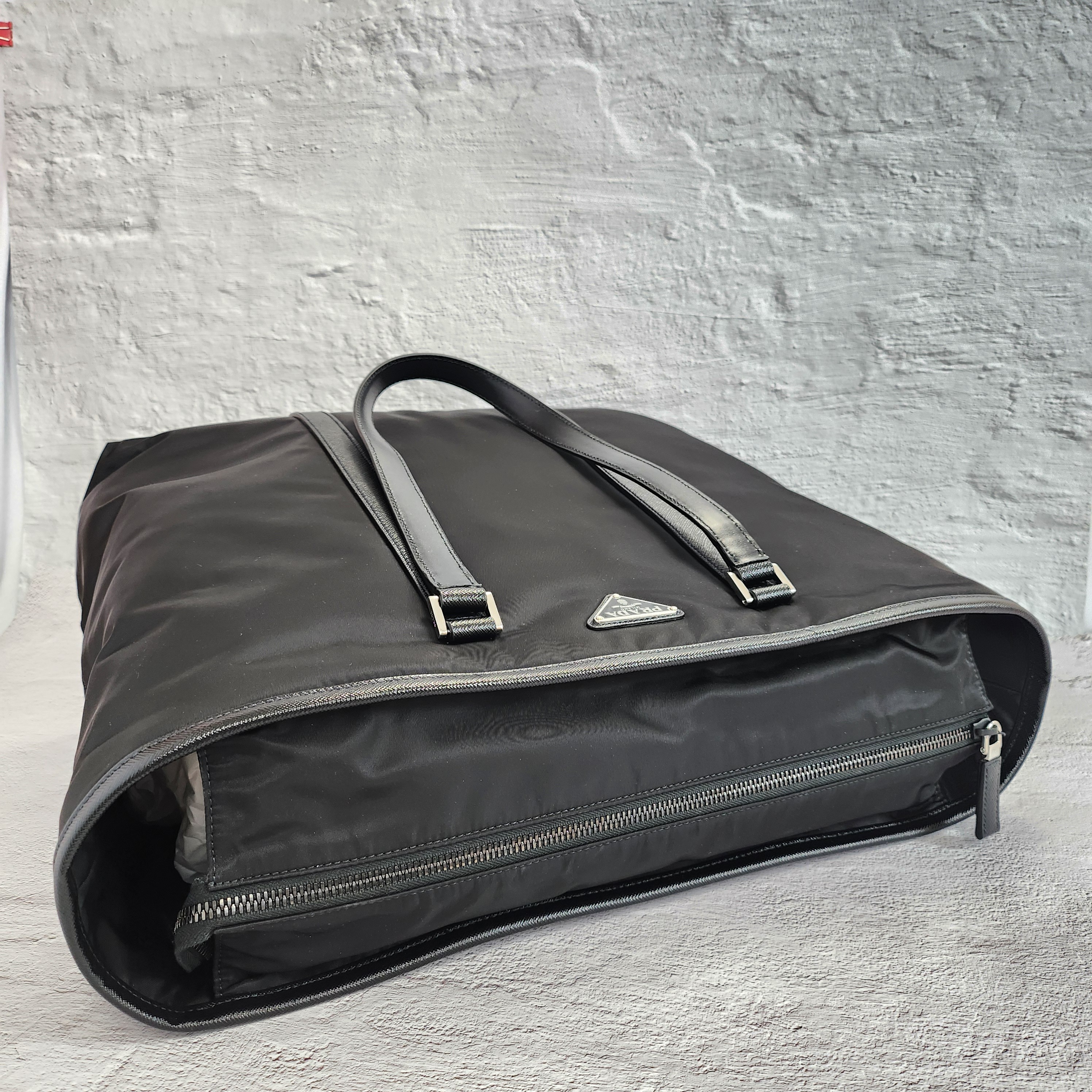 ★関税込★PRADA★Re-Nylon xサフィアーノレザートートバッグ