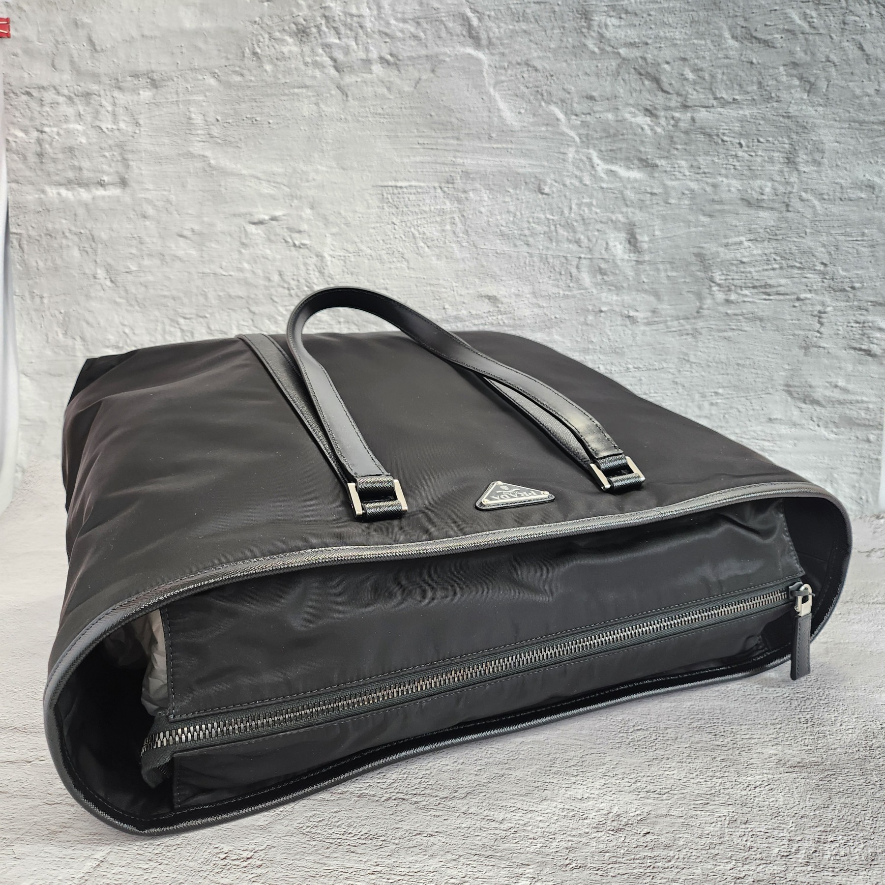 ★関税込★PRADA★Re-Nylon xサフィアーノレザートートバッグ