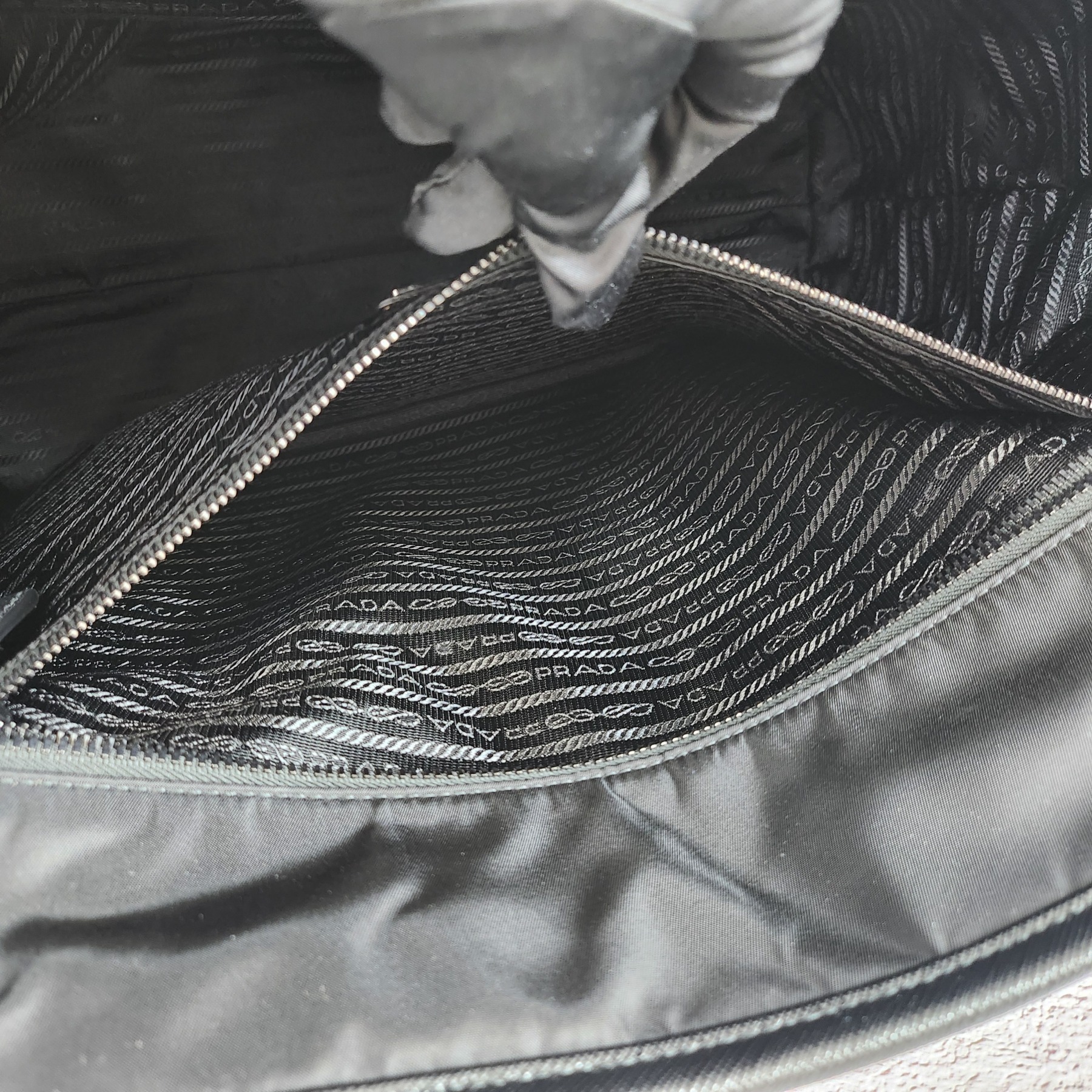 ★関税込★PRADA★Re-Nylon xサフィアーノレザートートバッグ