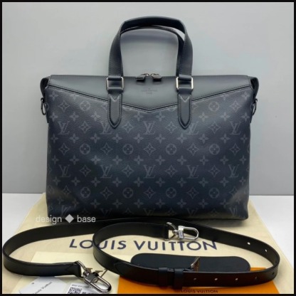 ルイヴィトン LOUIS VUITTON エクスプローラー エクリプス ショルダーバッグ モノグラムキャンバス ブラック ユニセックス