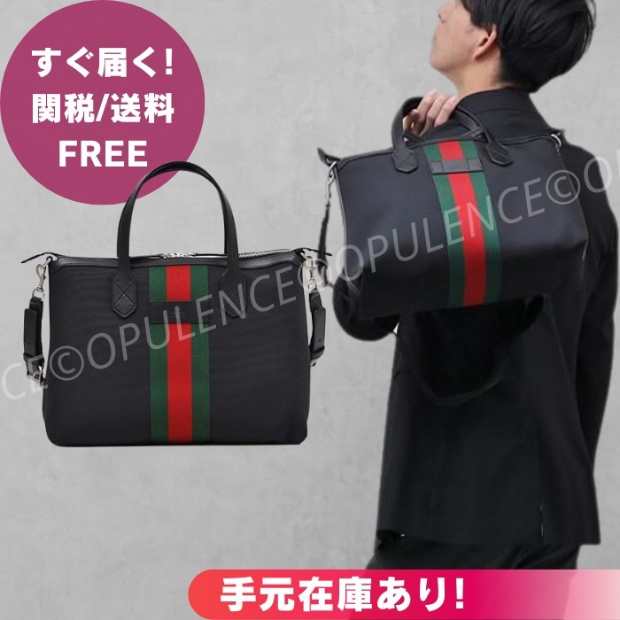 GUCCI グッチ 人気 A4 2WAY キャンバストート/ショルダーバッグ