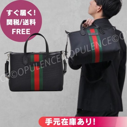 GUCCI グッチ 人気 A4 2WAY キャンバストート/ショルダーバッグ