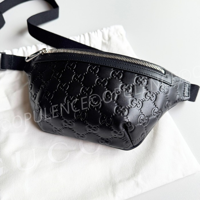 すぐ届く GUCCI グッチ GG エンボス ベルト/バム/ボディバッグ