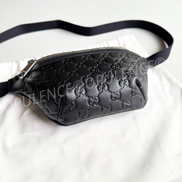 すぐ届く GUCCI グッチ GG エンボス ベルト/バム/ボディバッグ