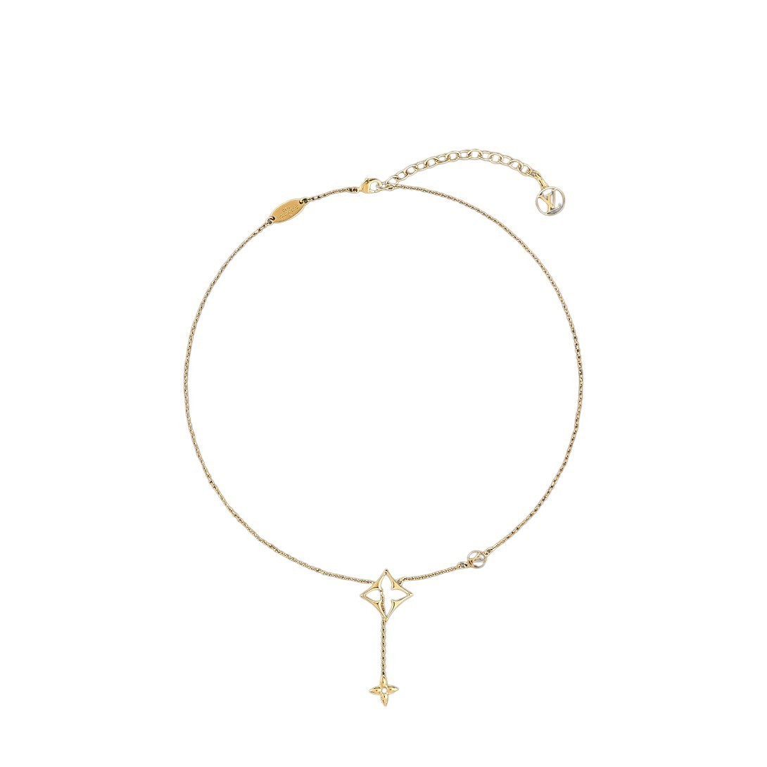 Louis Vuitton ネックレス LV フラワーグラム