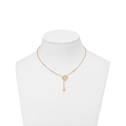 Louis Vuitton ネックレス LV フラワーグラム