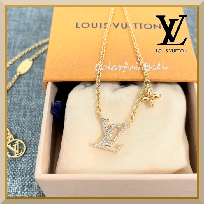 【大人気】Louis Vuitton コリエ・LVアイコニック ネックレス