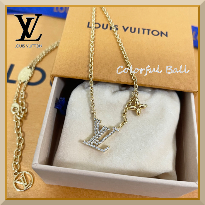 【大人気】Louis Vuitton コリエ・LVアイコニック ネックレス