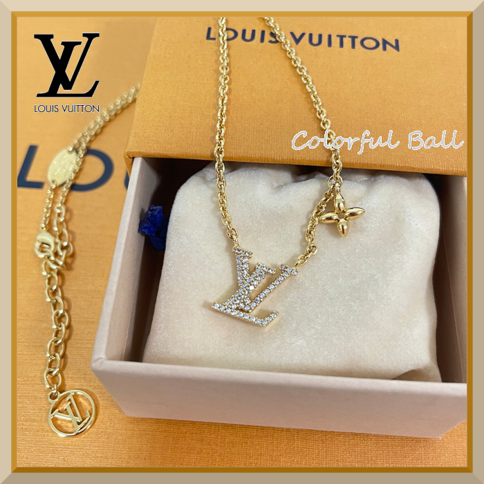 【大人気】Louis Vuitton コリエ・LVアイコニック ネックレス