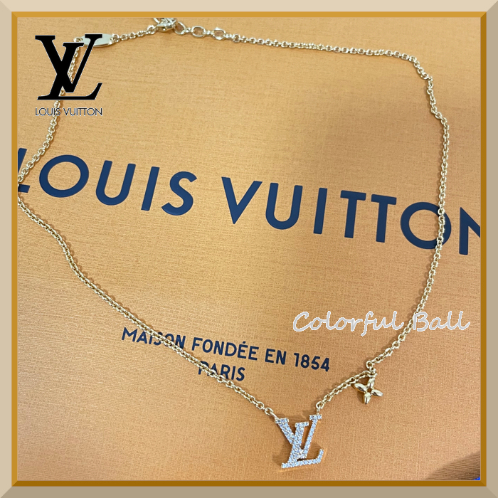 【大人気】Louis Vuitton コリエ・LVアイコニック ネックレス