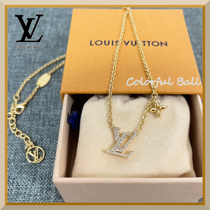 【大人気】Louis Vuitton コリエ・LVアイコニック ネックレス