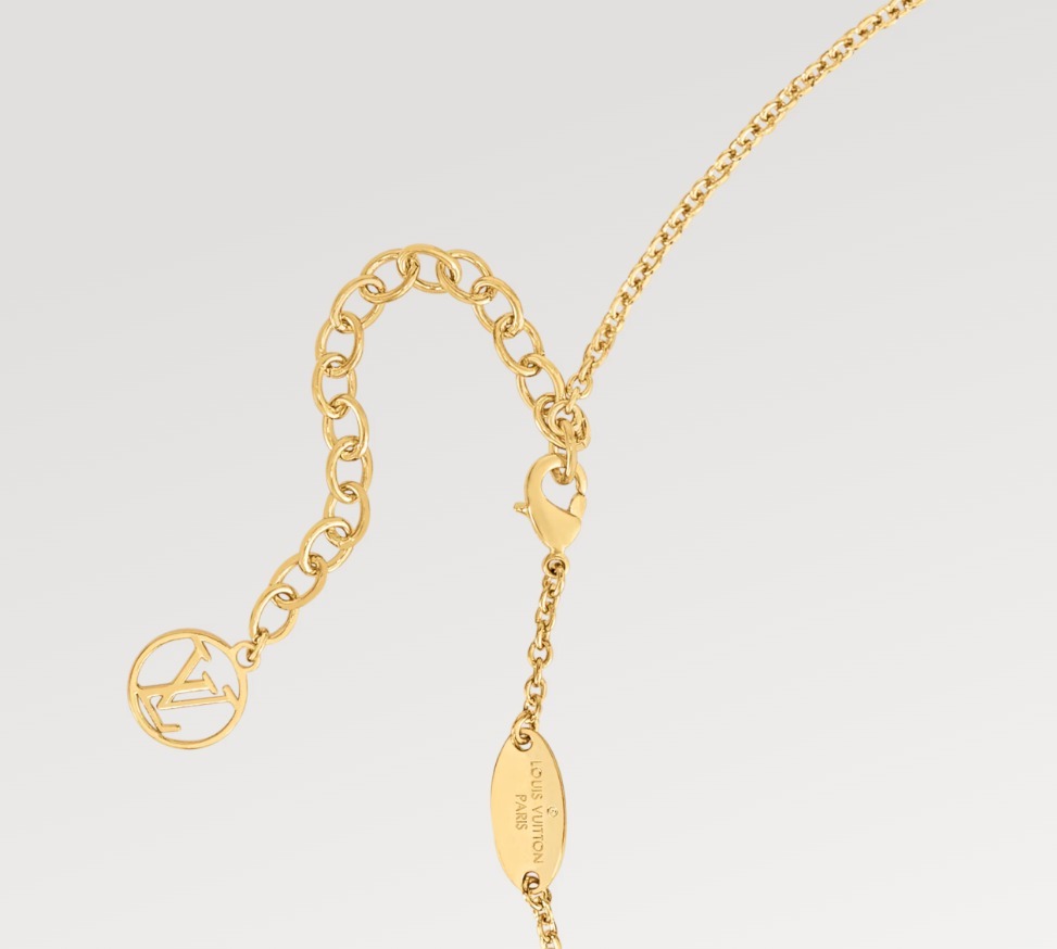 【大人気】Louis Vuitton コリエ・LVアイコニック ネックレス