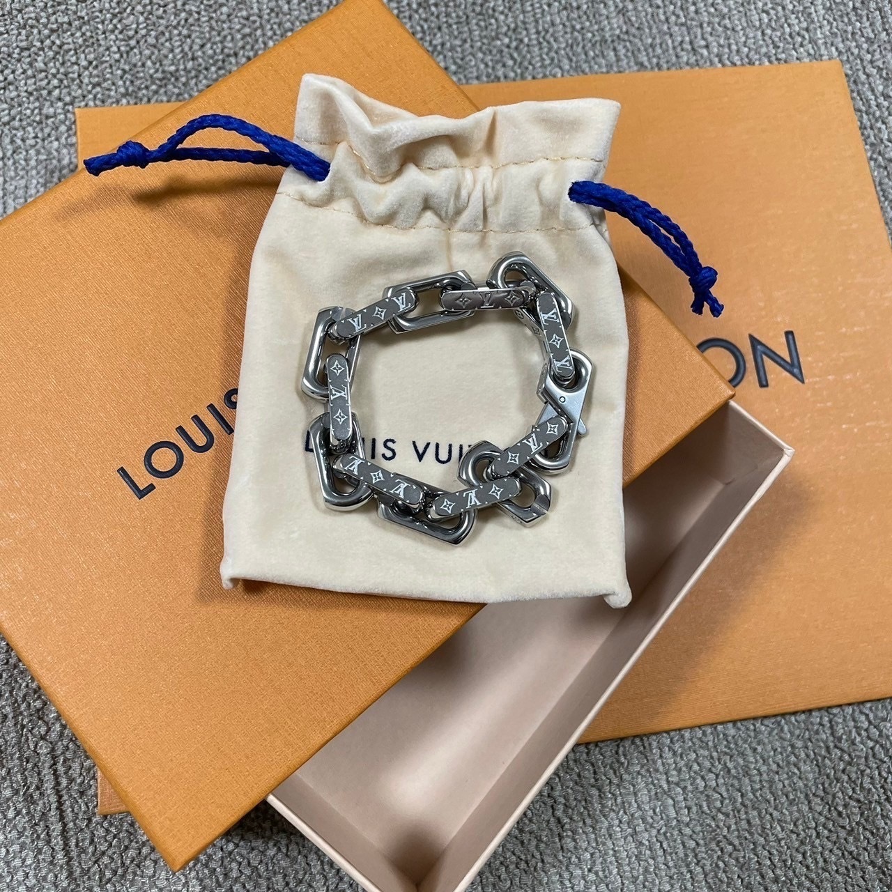 【LV】チェーンブレスレット モノグラム◆CHAIN BRACELET