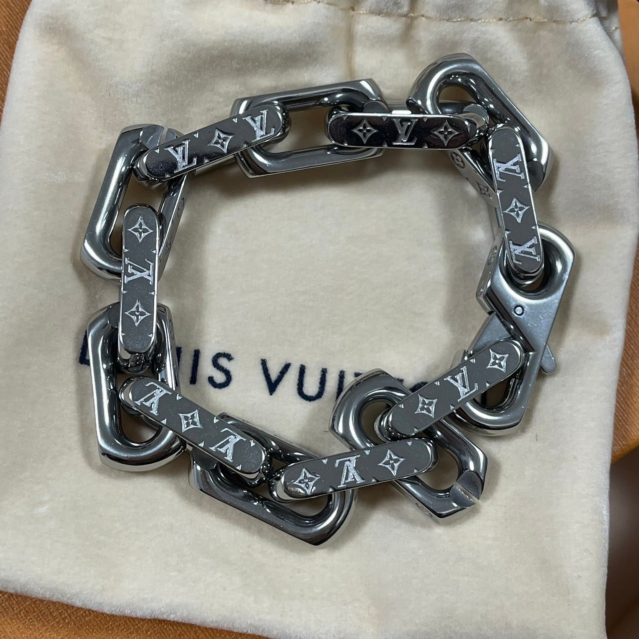 【LV】チェーンブレスレット モノグラム◆CHAIN BRACELET