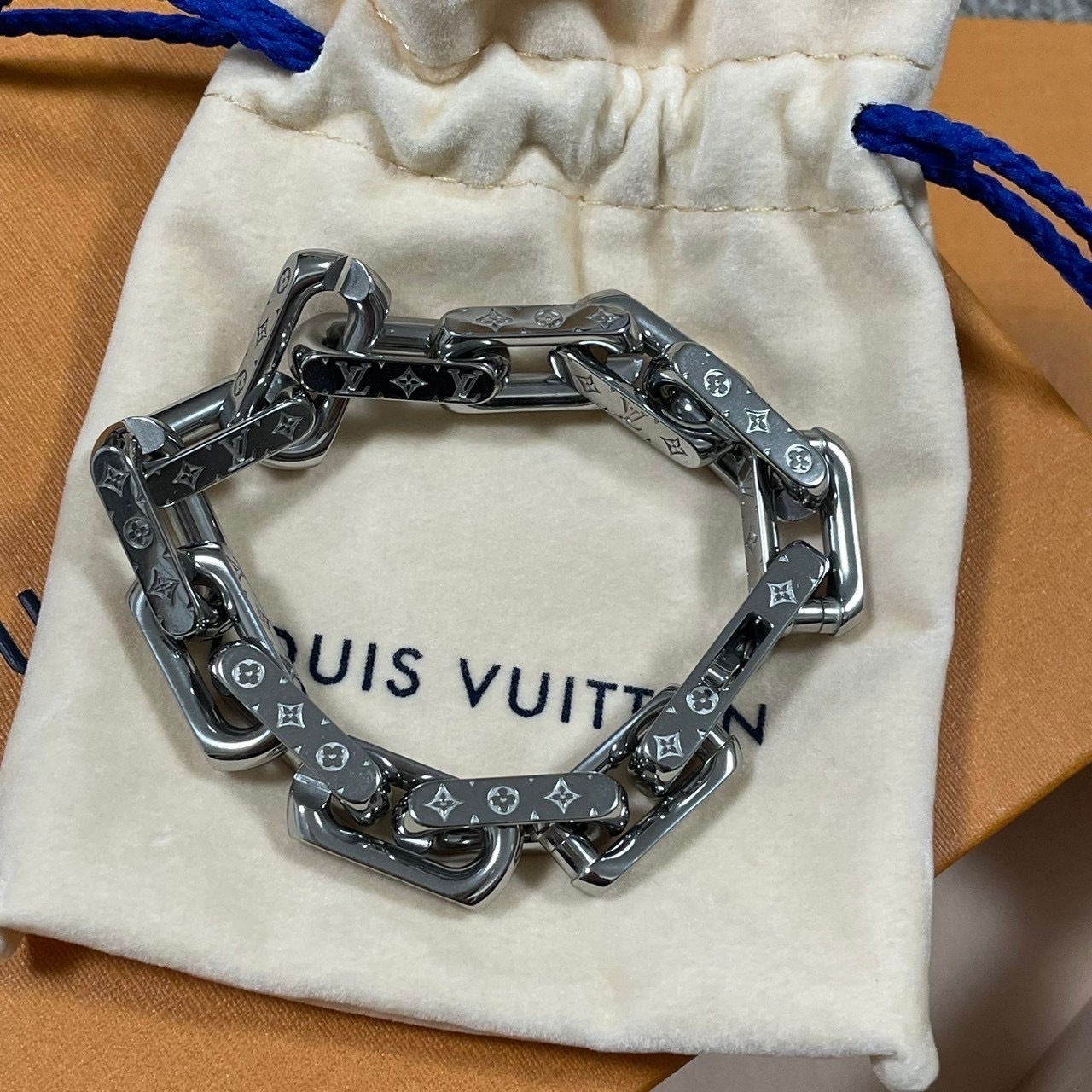 【LV】チェーンブレスレット モノグラム◆CHAIN BRACELET