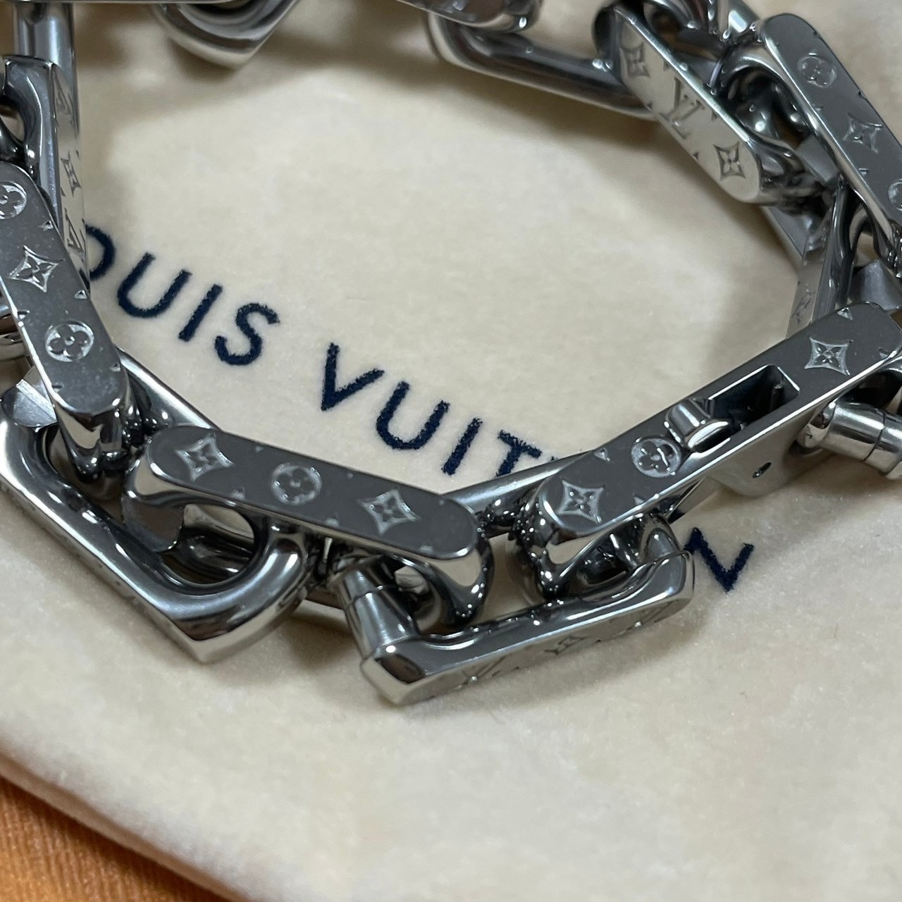 【LV】チェーンブレスレット モノグラム◆CHAIN BRACELET