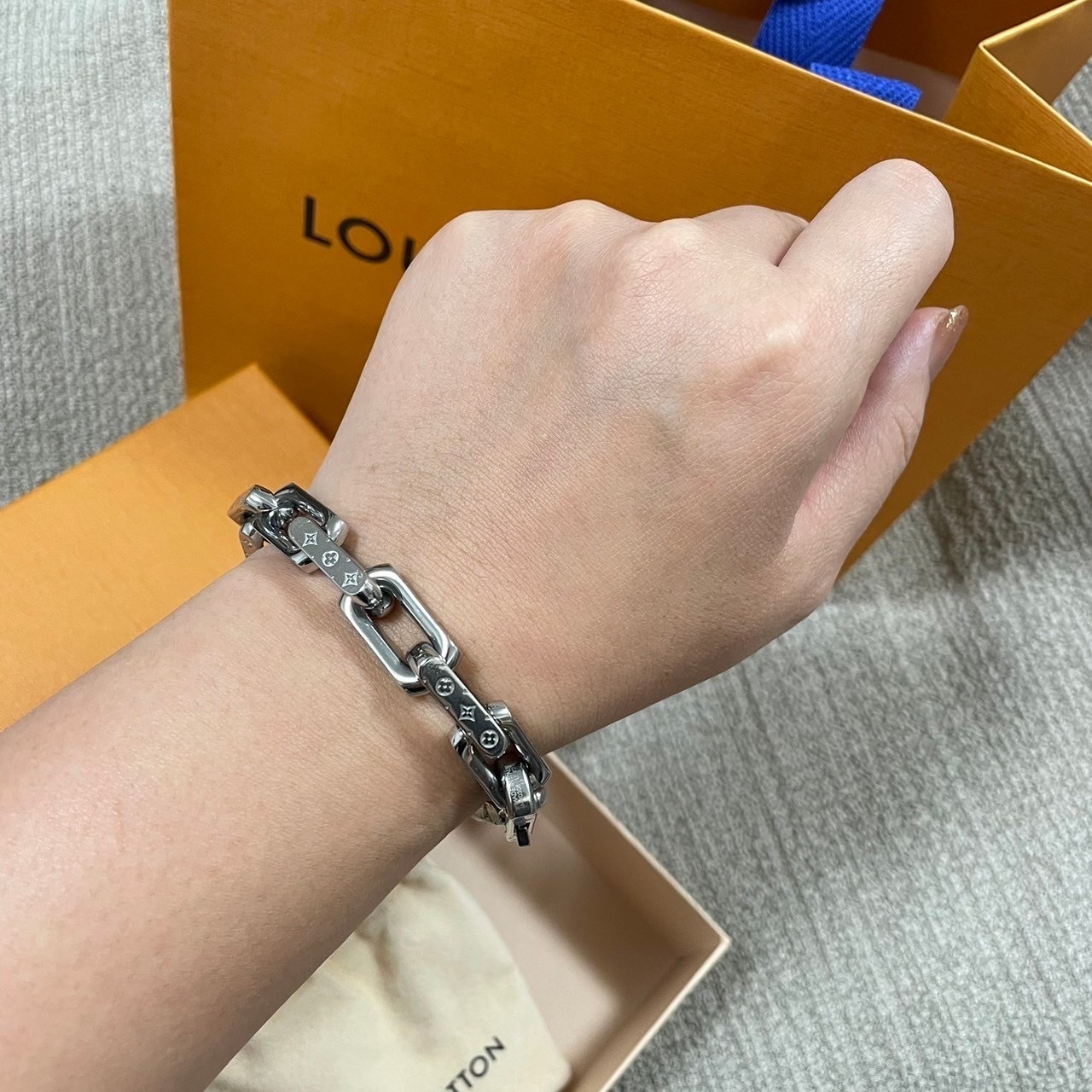 【LV】チェーンブレスレット モノグラム◆CHAIN BRACELET