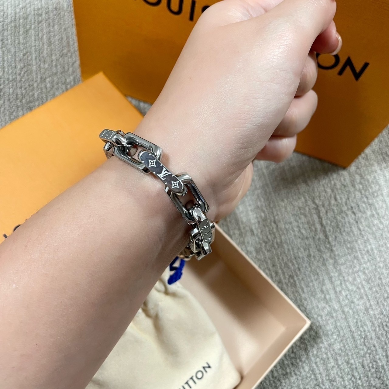 【LV】チェーンブレスレット モノグラム◆CHAIN BRACELET